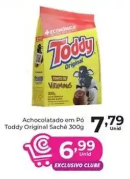 Comercial Esperança Achocolatado em Pó Toddy Original Sachê oferta