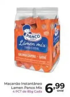 Macarrão instantâneo lamen panco mix