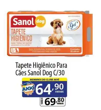 Tapete Higiênico Para Cães Sanol Dog C/30