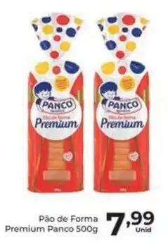 Comercial Esperança Pão de Forma Premium Panco oferta