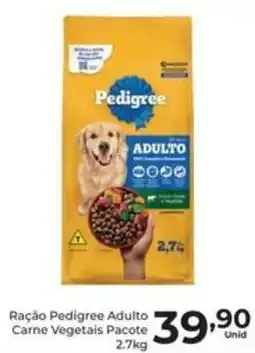 Comercial Esperança Ração Pedigree Adulto Carne Vegetais oferta