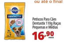Akki Atacadista Petiscos para cães dentastix 110g raças pequenas e médias oferta