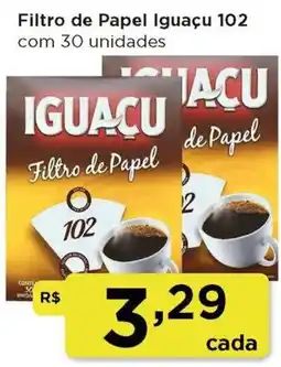Rede Vivo Filtro de Papel Iguacu 102 oferta