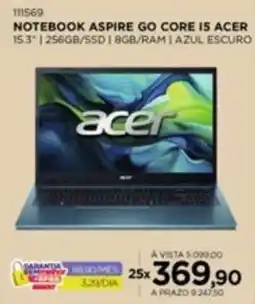 Benoit Notebook Aspire Go Core I5 Acer oferta