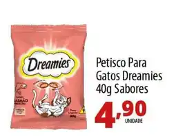 Akki Atacadista Petisco para gatos dreamies sabores oferta