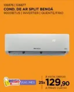 Benoit Cond. De Ar Split Benoá oferta