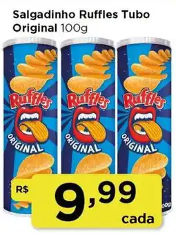 Rede Vivo Salgadinho Ruffles Tubo Original oferta