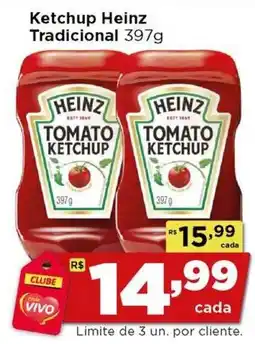Rede Vivo Ketchup heinz tradicional oferta
