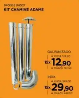 Benoit kit chaminé adams oferta