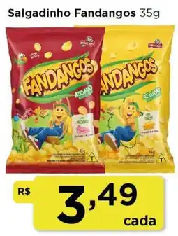 Rede Vivo Salgadinho Fandangos oferta