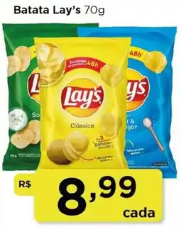 Rede Vivo Batata Lay's oferta