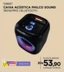 Benoit Caixa acústica philco sound oferta
