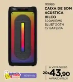 Benoit Caixa de som acústica hilco oferta
