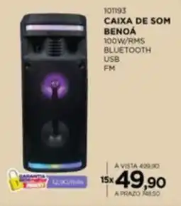 Benoit Caixa De Som Benoá oferta