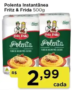 Rede Vivo Polenta instantânea fritz & frida oferta