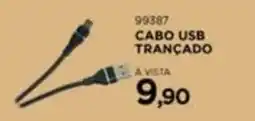 Benoit cabo usb trançado oferta
