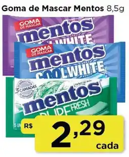 Rede Vivo Goma de Mascar Mentos oferta
