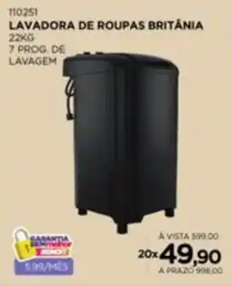 Benoit Lavadora De Roupas Britânia oferta