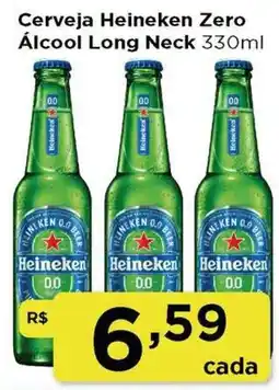 Rede Vivo Cerveja Heineken Zero Álcool Long Neck oferta