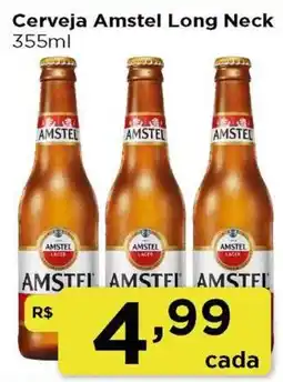 Rede Vivo Cerveja Amstel Long Neck oferta