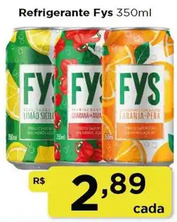 Rede Vivo Refrigerante Fys oferta