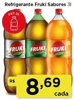Rede Vivo Refrigerante Fruki Sabores oferta
