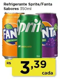 Rede Vivo Refrigerante Sprite/Fanta Sabores oferta