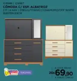 Benoit Cômoda c/ esp. albatroz oferta