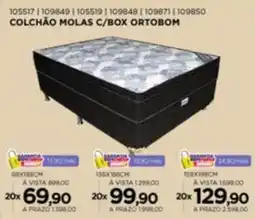 Benoit Colchão molas c/box ortobom oferta