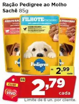 Rede Vivo Ração Pedigree ao Molho oferta