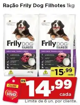 Rede Vivo Ração Frily Dog Filhotes oferta