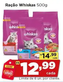 Rede Vivo Ração Whiskas oferta