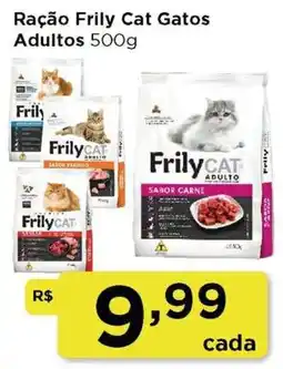 Rede Vivo Ração Frily Cat Gatos Adultos oferta