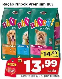 Rede Vivo Ração Nhock Premium oferta