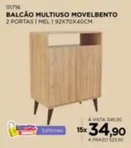 Benoit Balcão Multiuso Movelbento oferta