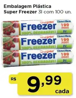 Rede Vivo Embalagem Plástica Super Freezer oferta
