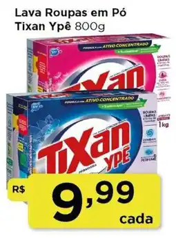 Rede Vivo Lava Roupas em Pó Tixan Ypê oferta