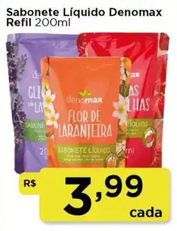 Rede Vivo Sabonete Líquido Denomax oferta