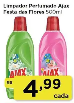 Rede Vivo Limpador Perfumado Ajax Festa das Flores oferta
