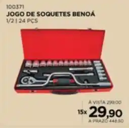Benoit Jogo de soquetes benoá oferta