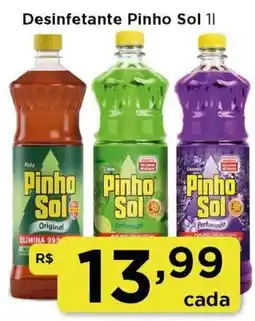 Rede Vivo Desinfetante Pinho Sol 1l oferta