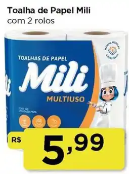 Rede Vivo Toalha de papel mili multiuso oferta