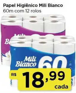 Rede Vivo Papel Higiênico Mili Bianco oferta