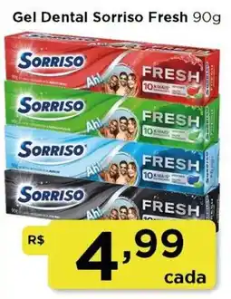 Rede Vivo Gel Dental Sorriso Fresh oferta