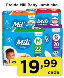 Rede Vivo Fralda Mili Baby Jumbinho oferta