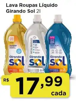 Rede Vivo Lava Roupas Líquido Girando Sol 2l oferta