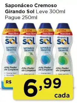Rede Vivo Saponáceo cremoso girando sol leve oferta