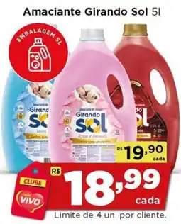 Rede Vivo Amaciante girando sol oferta