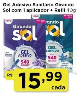 Rede Vivo Gel Adesivo Sanitário Girando Sol oferta