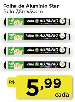 Rede Vivo Folha de Alumínio Star oferta